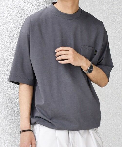 SHIPS / シップス Tシャツ | 【SHIPS any別注】Phatee: オーガニックコットン ピスネーム スピンドル ポケット Tシャツ◇ | 詳細12