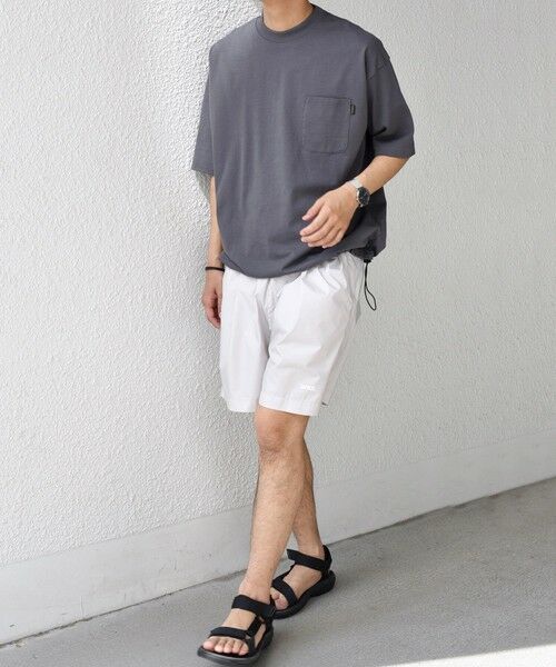 SHIPS / シップス Tシャツ | 【SHIPS any別注】Phatee: オーガニックコットン ピスネーム スピンドル ポケット Tシャツ◇ | 詳細9