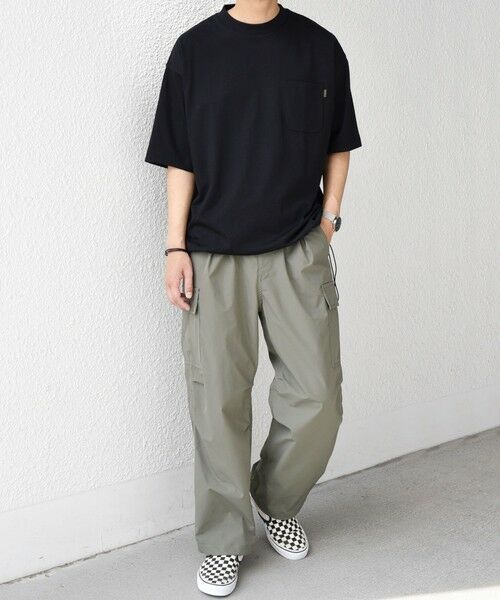 SHIPS / シップス Tシャツ | 【SHIPS any別注】Phatee: オーガニックコットン ピスネーム スピンドル ポケット Tシャツ◇ | 詳細22