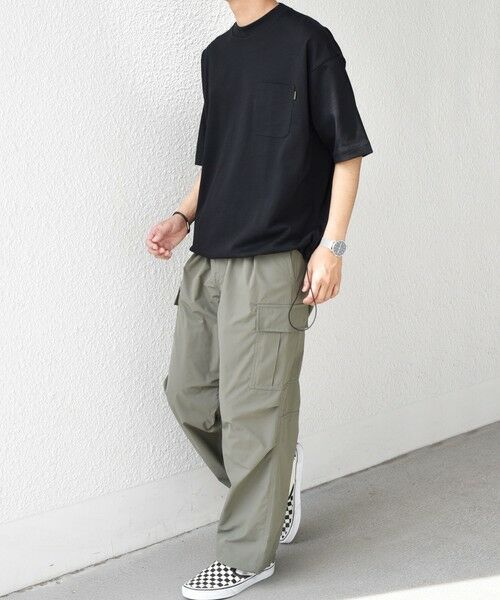 SHIPS / シップス Tシャツ | 【SHIPS any別注】Phatee: オーガニックコットン ピスネーム スピンドル ポケット Tシャツ◇ | 詳細23