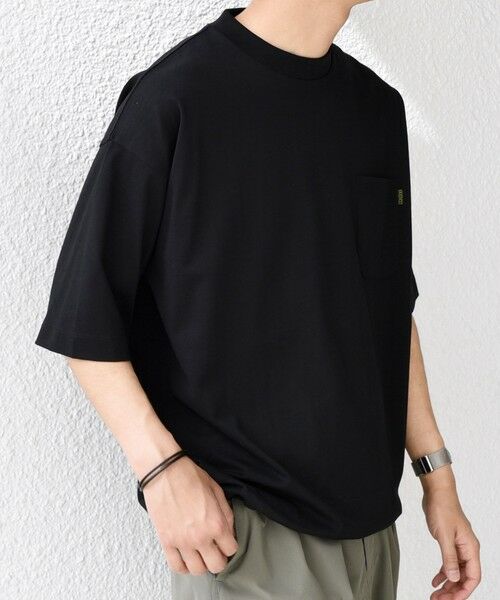 SHIPS / シップス Tシャツ | 【SHIPS any別注】Phatee: オーガニックコットン ピスネーム スピンドル ポケット Tシャツ◇ | 詳細26