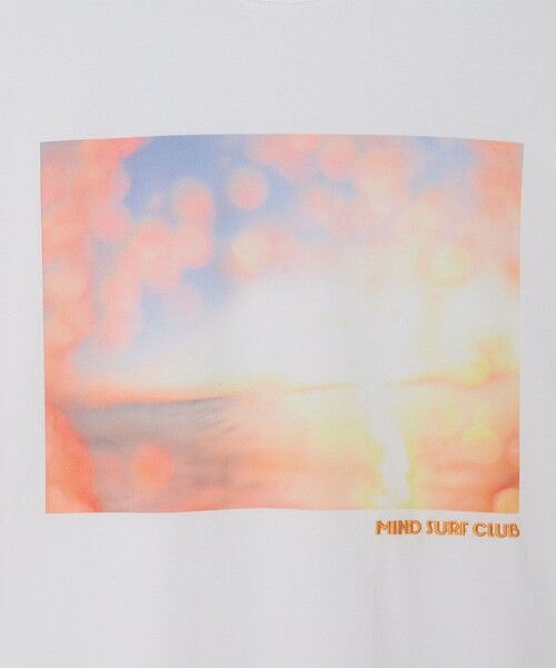 SHIPS / シップス Tシャツ | SHIPS any: オーシャン フォトグラフ プリント ワンポイント 刺繍 Tシャツ◇ | 詳細7