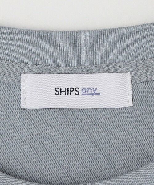 SHIPS / シップス Tシャツ | SHIPS any: オーシャン フォトグラフ プリント ワンポイント 刺繍 Tシャツ◇ | 詳細24