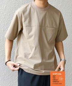 SHIPS / シップス Tシャツ | SHIPS any: 360° THE CIRCLE STRETCH ポケット Tシャツ(セットアップ対応)◇