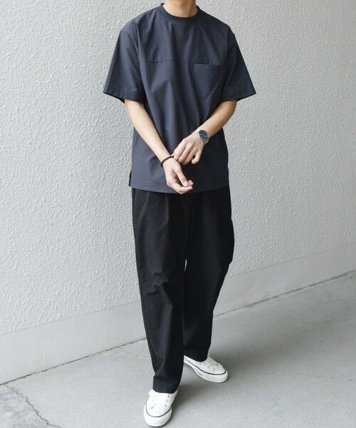 SHIPS / シップス Tシャツ | SHIPS any: 360° THE CIRCLE STRETCH ポケット Tシャツ(セットアップ対応)◇ | 詳細1