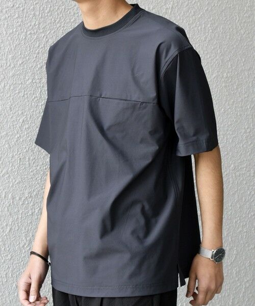 SHIPS / シップス Tシャツ | SHIPS any: 360° THE CIRCLE STRETCH ポケット Tシャツ(セットアップ対応)◇ | 詳細4
