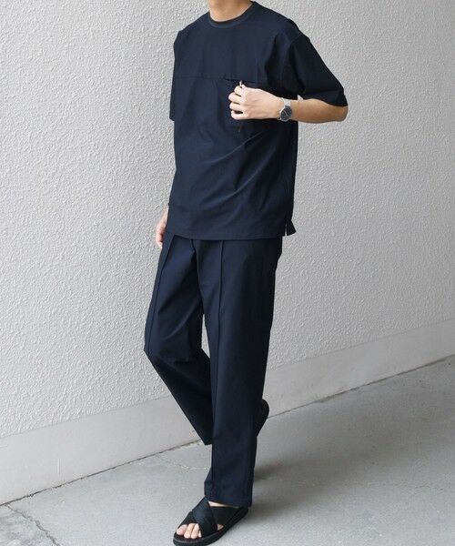 SHIPS / シップス Tシャツ | SHIPS any: 360° THE CIRCLE STRETCH ポケット Tシャツ(セットアップ対応)◇ | 詳細24