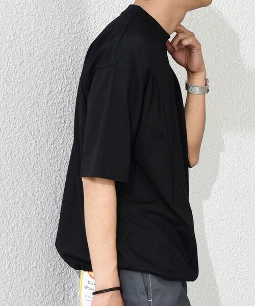 SHIPS / シップス Tシャツ | SHIPS any: オーガニック コットン ワンポイント ロゴ プリント×刺繍 スピンドル Tシャツ◇ | 詳細23