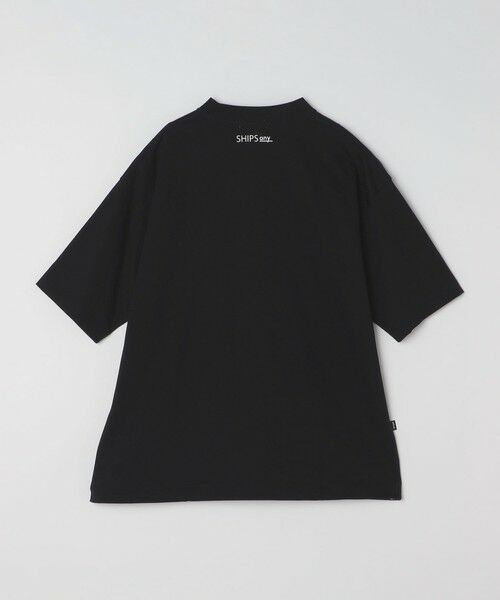 SHIPS / シップス Tシャツ | SHIPS any: オーガニック コットン ワンポイント ロゴ プリント×刺繍 スピンドル Tシャツ◇ | 詳細26