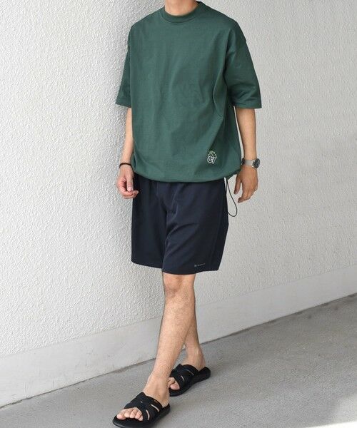 SHIPS / シップス Tシャツ | SHIPS any: オーガニック コットン ワンポイント ロゴ プリント×刺繍 スピンドル Tシャツ◇ | 詳細29