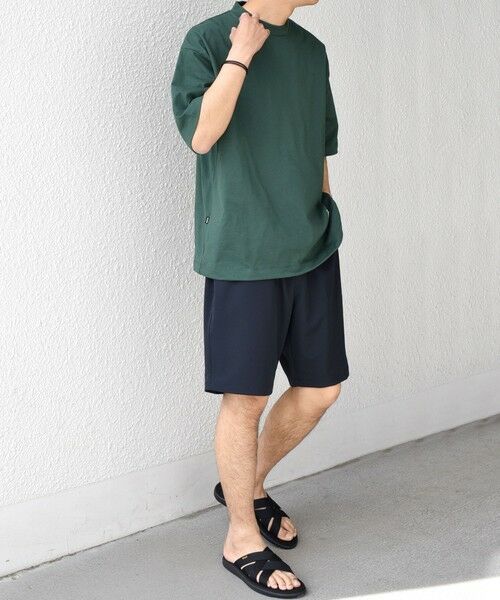 SHIPS / シップス Tシャツ | SHIPS any: オーガニック コットン ワンポイント ロゴ プリント×刺繍 スピンドル Tシャツ◇ | 詳細30