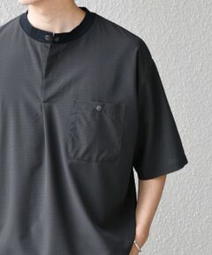 SHIPS / シップス Tシャツ | SHIPS any:〈洗濯機可能〉メッシュ ヘンリーネック ポケット Tシャツ◇