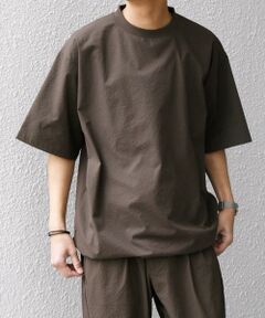 SHIPS / シップス Tシャツ | SHIPS any:〈撥水/軽量/ストレッチ〉SOLOTEX(R) シアサッカー スピンドル Tシャツ(セットアップ対応)25SS◇