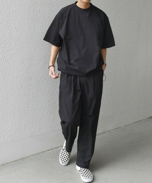 SHIPS / シップス Tシャツ | SHIPS any:〈撥水/軽量/ストレッチ〉SOLOTEX(R) シアサッカー スピンドル Tシャツ(セットアップ対応)25SS◇ | 詳細1