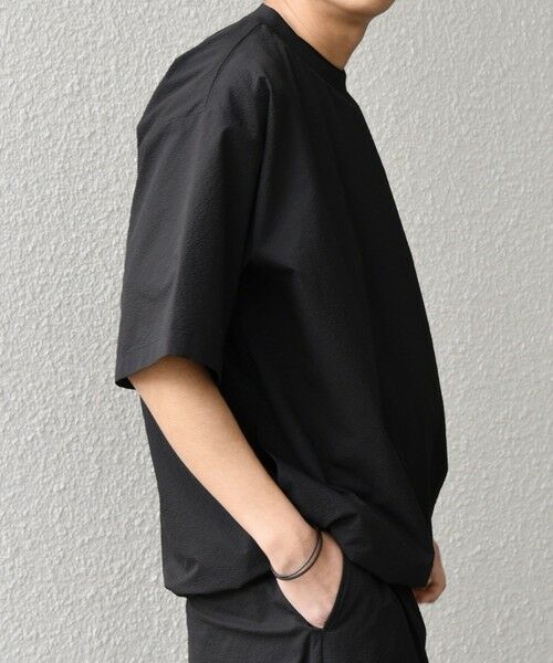 SHIPS / シップス Tシャツ | SHIPS any:〈撥水/軽量/ストレッチ〉SOLOTEX(R) シアサッカー スピンドル Tシャツ(セットアップ対応)25SS◇ | 詳細5