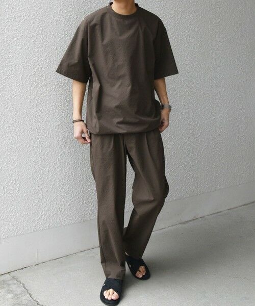 SHIPS / シップス Tシャツ | SHIPS any:〈撥水/軽量/ストレッチ〉SOLOTEX(R) シアサッカー スピンドル Tシャツ(セットアップ対応)25SS◇ | 詳細8