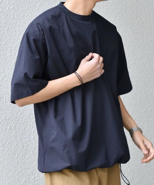 SHIPS / シップス Tシャツ | SHIPS any:〈撥水/軽量/ストレッチ〉SOLOTEX(R) シアサッカー スピンドル Tシャツ(セットアップ対応)25SS◇ | 詳細19