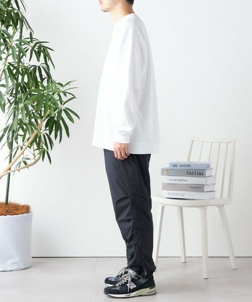 SHIPS / シップス Tシャツ | SHIPS any: ソリッド / ボーダー スウェットライク Tシャツ (ロンT)◇ | 詳細4