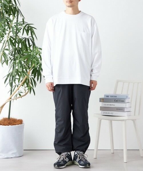 SHIPS / シップス Tシャツ | SHIPS any: ソリッド / ボーダー スウェットライク Tシャツ (ロンT)◇ | 詳細5