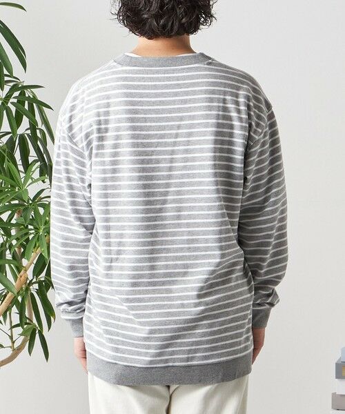 SHIPS / シップス Tシャツ | SHIPS any: ソリッド / ボーダー スウェットライク Tシャツ (ロンT)◇ | 詳細20