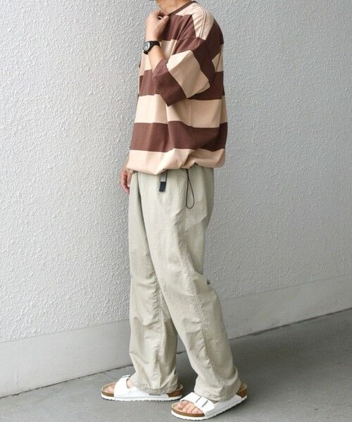 SHIPS / シップス Tシャツ | SHIPS any: ワイド カラー ボーダー スピンドル Tシャツ◇ | 詳細1