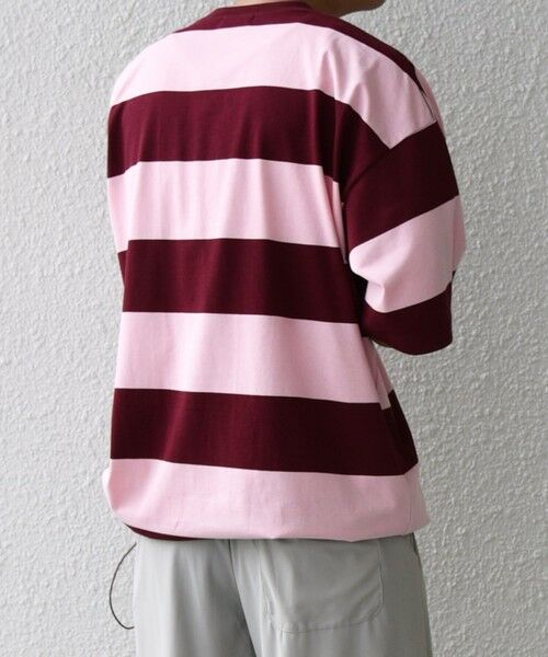 SHIPS / シップス Tシャツ | SHIPS any: ワイド カラー ボーダー スピンドル Tシャツ◇ | 詳細12