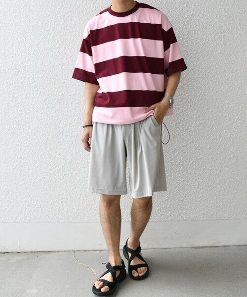 SHIPS / シップス Tシャツ | SHIPS any: ワイド カラー ボーダー スピンドル Tシャツ◇ | 詳細8