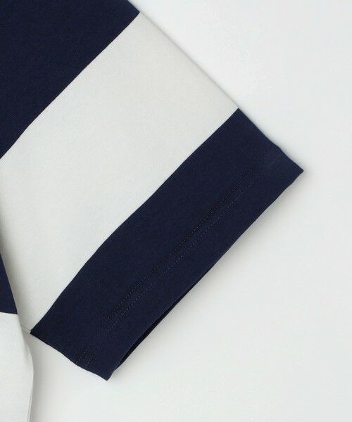 SHIPS / シップス Tシャツ | SHIPS any: ワイド カラー ボーダー スピンドル Tシャツ◇ | 詳細30