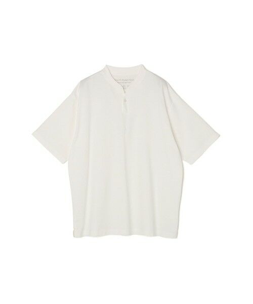 SHIPS / シップス Tシャツ | SHIPS any:〈接触冷感・遮熱・UVカット機能等〉サマーファンクション 鹿の子 ヘンリーネック Tシャツ◇ | 詳細6