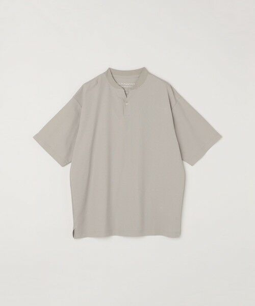 SHIPS / シップス Tシャツ | SHIPS any:〈接触冷感・遮熱・UVカット機能等〉サマーファンクション 鹿の子 ヘンリーネック Tシャツ◇ | 詳細13