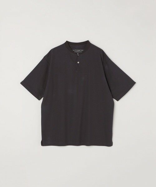 SHIPS / シップス Tシャツ | SHIPS any:〈接触冷感・遮熱・UVカット機能等〉サマーファンクション 鹿の子 ヘンリーネック Tシャツ◇ | 詳細25