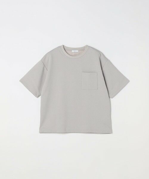 SHIPS / シップス Tシャツ | SHIPS any: 〈洗濯機可能〉フクレ ジャカード リラックス ポケット Tシャツ◇ | 詳細6