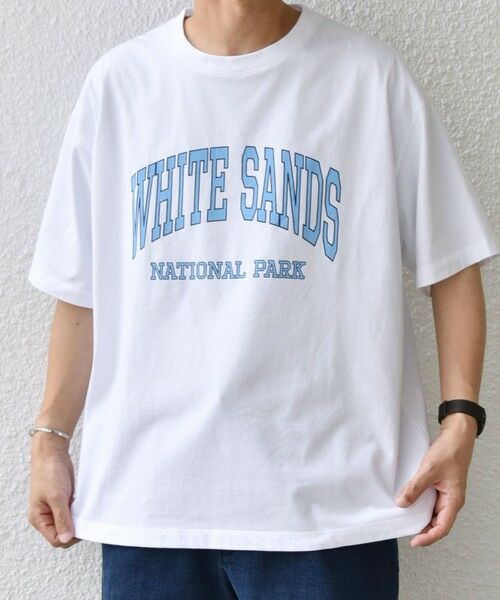 SHIPS / シップス Tシャツ | SHIPS any: NATIONAL PARK ヴィンテージライク プリント Tシャツ◇ | 詳細3