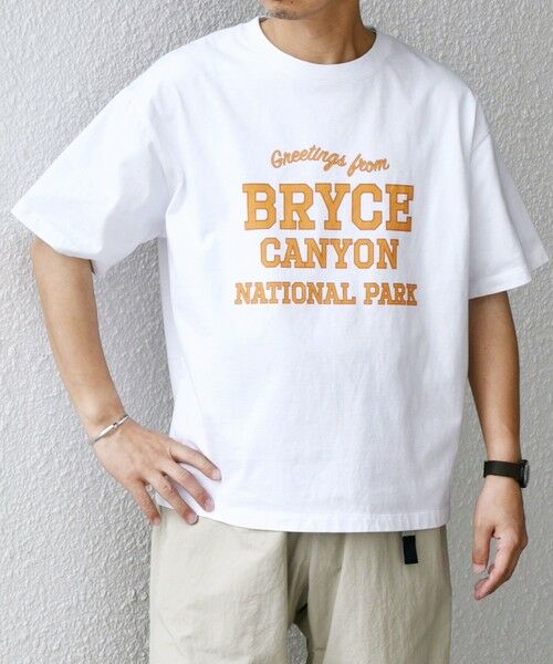 SHIPS / シップス Tシャツ | SHIPS any: NATIONAL PARK ヴィンテージライク プリント Tシャツ◇ | 詳細10