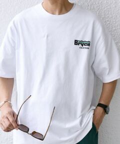 SHIPS / シップス Tシャツ | 【WEB限定】SHIPS any: NATIONAL PARK ヴィンテージライク ワンポイント プリント Tシャツ◇