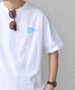 SHIPS / シップス Tシャツ | 【WEB限定】SHIPS any: NATIONAL PARK ヴィンテージライク ワンポイント プリント Tシャツ◇