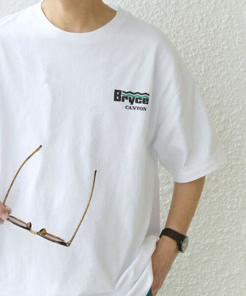 SHIPS / シップス Tシャツ | 【WEB限定】SHIPS any: NATIONAL PARK ヴィンテージライク ワンポイント プリント Tシャツ◇ | 詳細6