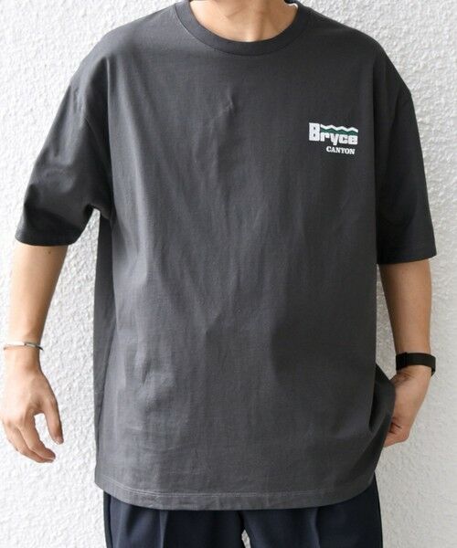 SHIPS / シップス Tシャツ | 【WEB限定】SHIPS any: NATIONAL PARK ヴィンテージライク ワンポイント プリント Tシャツ◇ | 詳細19