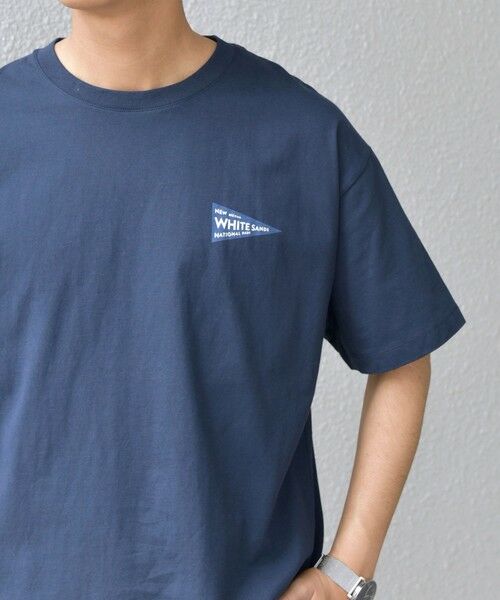 SHIPS / シップス Tシャツ | 【WEB限定】SHIPS any: NATIONAL PARK ヴィンテージライク ワンポイント プリント Tシャツ◇ | 詳細30