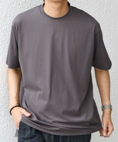 SHIPS / シップス Tシャツ | SHIPS any: JAPAN MADE クリアベアスムース スロープネック ジャケット Tシャツ