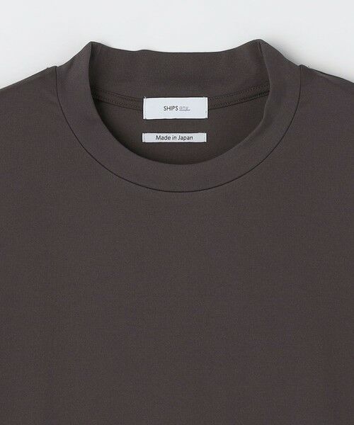 SHIPS / シップス Tシャツ | SHIPS any: JAPAN MADE クリアベアスムース スロープネック ジャケット Tシャツ | 詳細15
