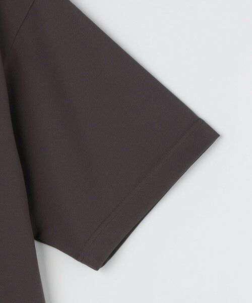 SHIPS / シップス Tシャツ | SHIPS any: JAPAN MADE クリアベアスムース スロープネック ジャケット Tシャツ | 詳細17