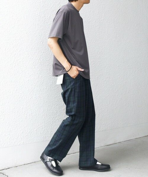 SHIPS / シップス Tシャツ | SHIPS any: JAPAN MADE クリアベアスムース スロープネック ジャケット Tシャツ | 詳細9