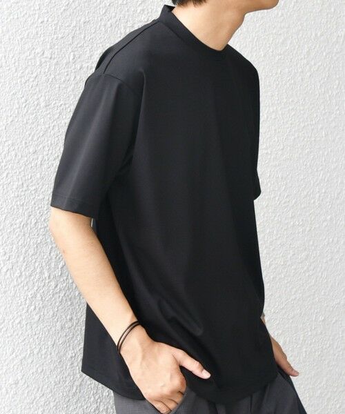 SHIPS / シップス Tシャツ | SHIPS any: JAPAN MADE クリアベアスムース スロープネック ジャケット Tシャツ | 詳細25