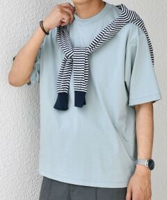 SHIPS / シップス Tシャツ | SHIPS any: JAPAN MADE ハイゲージ コットン リラックス リブネック Tシャツ◇