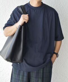 SHIPS / シップス Tシャツ | SHIPS any: JAPAN MADE ハイゲージ コットン リラックス リブネック Tシャツ◇