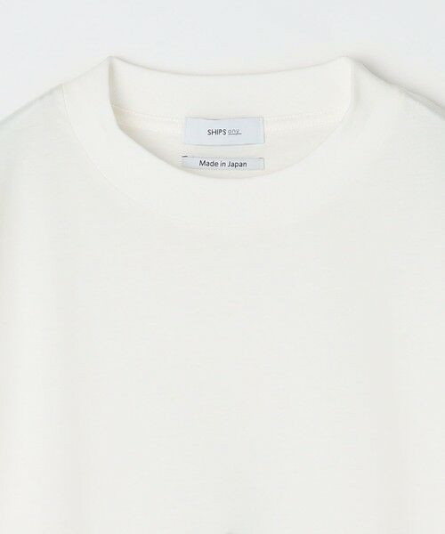 SHIPS / シップス Tシャツ | SHIPS any: JAPAN MADE ハイゲージ コットン リラックス リブネック Tシャツ◇ | 詳細7