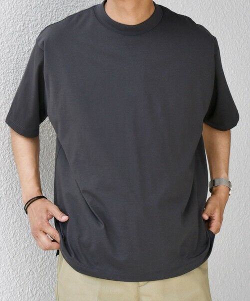 SHIPS / シップス Tシャツ | SHIPS any: JAPAN MADE ハイゲージ コットン リラックス リブネック Tシャツ◇ | 詳細15