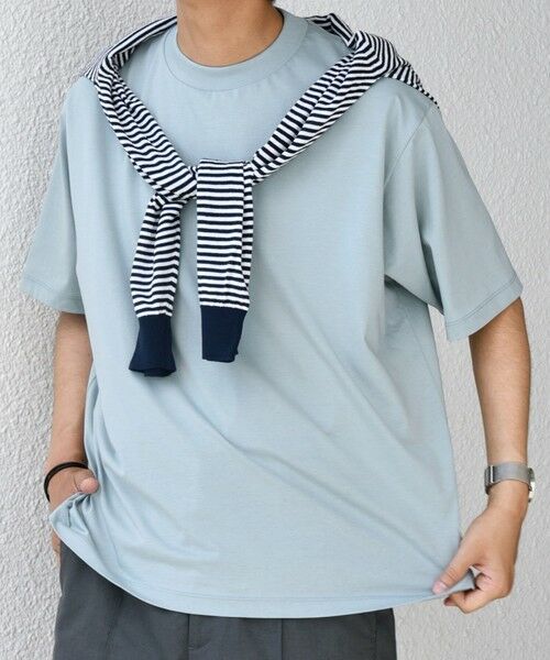 SHIPS / シップス Tシャツ | SHIPS any: JAPAN MADE ハイゲージ コットン リラックス リブネック Tシャツ◇ | 詳細23