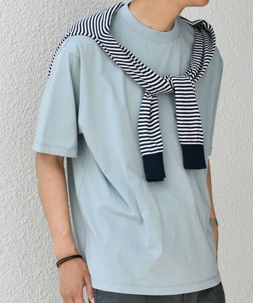 SHIPS / シップス Tシャツ | SHIPS any: JAPAN MADE ハイゲージ コットン リラックス リブネック Tシャツ◇ | 詳細24